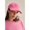 VOGUE Cap Pink mit Logo-Stickerei