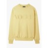 VOGUE Sweatshirt Gelb mit Logo-Stickerei