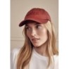 VOGUE Cap Rusty Red mit Logo-Stickerei