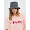 VOGUE Bucket Hat Tornado Grey