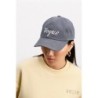 VOGUE Cap Tornado Grey mit Logo-Stickerei