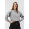 VOGUE Sweatshirt Grau mit Logo-Stickerei