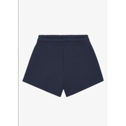 VOGUE Shorts Navy mit Logo-Stickerei