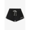 VOGUE Terry-Shorts Schwarz mit Logo-Stickerei