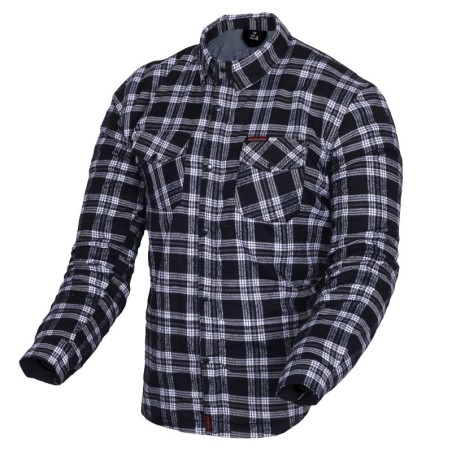 BGA City Flanell Lumberjack Shirt Schwarz