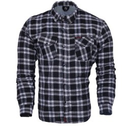 BGA City Flanell Lumberjack Shirt Schwarz