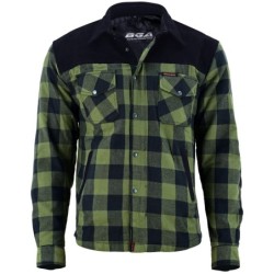 Bikers Gear CE Rifster Armee Kevlar Gefüttert Flanell Motorrad Shirts