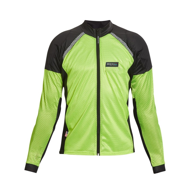 Airtex™ – Mesh Armored Motorradshirt – Hi-Vis Gelb