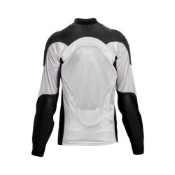 Airtex™ – Mesh Armored Motorradshirt – Schwarz und Weiß