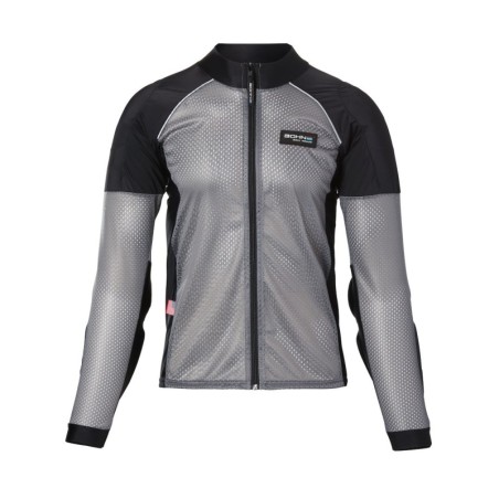 Airtex™ – Mesh Armored Motorradshirt – Grau