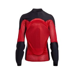 Airtex™ – Mesh Armored Motorradshirt – Rot und Schwarz