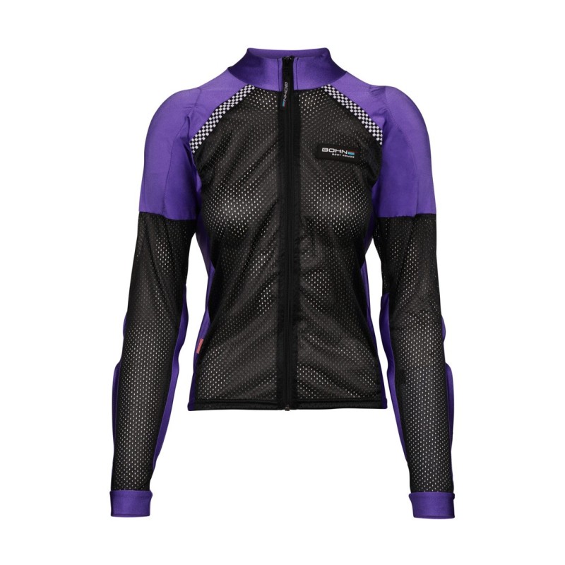 Airtex™ ,Sommer Mesh gepanzertes Motorrad Shirt, lila