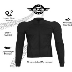 ALPHA CYCLE GEAR Motorrad Shirt Rüstung Mesh Shirt für Männer und Frauen