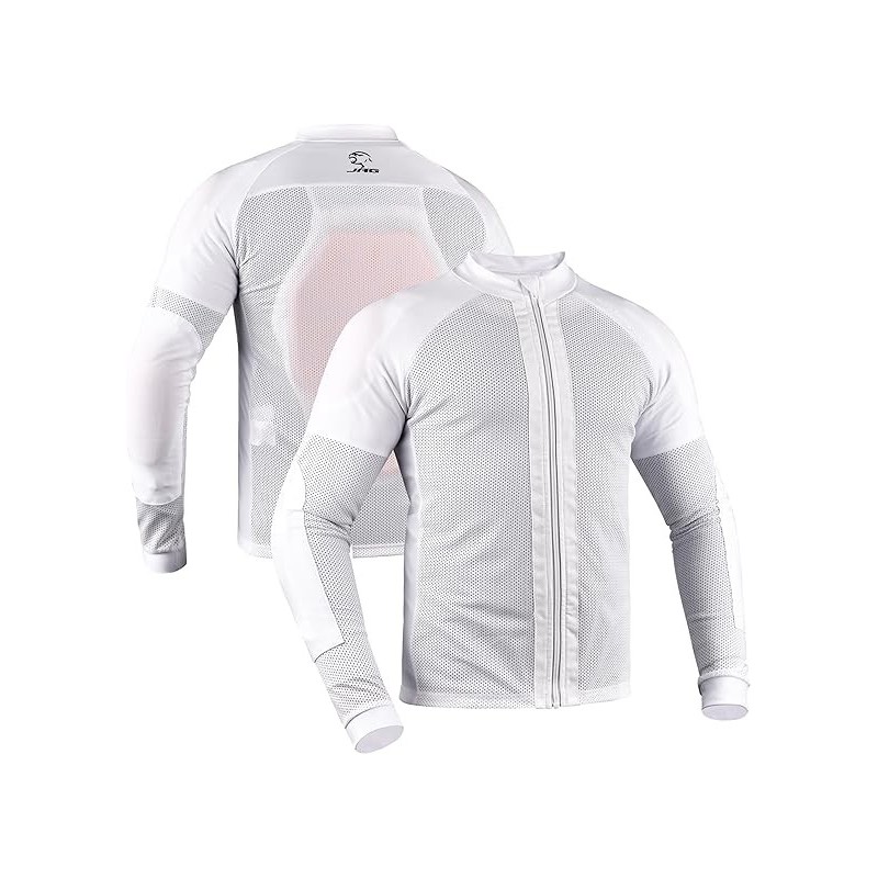 Herren Mesh Motorrad Shirt mit CE zertifizierten Schutzrüstungen