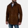 Sheriff-braune Wildlederjacke