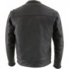 Milwaukee Leather Herren Lederjacke Cool-Tec schwarz MLM1506