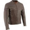 Milwaukee Leather ML1408RT Herren-Wildsport-Lederjacke im Vintage