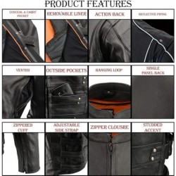 Milwaukee Herren Motorrad,Leather Jackets