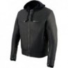 Milwaukee Leather MLM1552 Herren-Motorradjacke aus Leder,mit Kapuze,belüftet