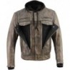 Milwaukee Leather MLM1538 Distressed Brown Leather Vented Jacket