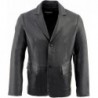 Milwaukee Leather SFM1865 Klassische Lederjacke für Herren, Schwarz