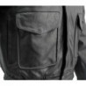 Milwaukee Leather SFM1865 Klassische Lederjacke für Herren, Schwarz