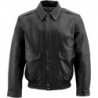 Milwaukee Leather SFM1865 Klassische Lederjacke für Herren, Schwarz