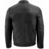 Milwaukee SFM1806 Herren-Motorradjacke mit Euro-Kragen und Seitennaht