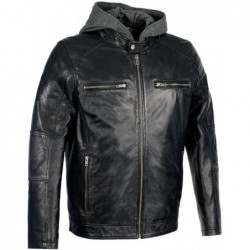 Milwaukee SFM1850 Snap Kragen Motorrad Stil Mode Casual Lederjacke