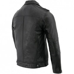 Milwaukee Leather Herren Jacke mit aufgesetzten Taschen mit Hemdkragen