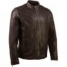 Milwaukee Leather Vintage SFM1803 Herren-Modejacke aus braunem Leder