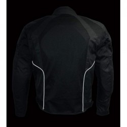 Milwaukee Performance MPM1793 Herren Racer Jacke mit Rüstung, Schwarz