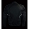 Milwaukee Performance MPM1793 Herren Racer Jacke mit Rüstung, Schwarz