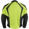 Milwaukee Leather gepanzerte Mesh-Motorradjacke, Ganzjahres-Reitjacke