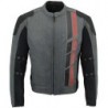 Milwaukee Leather Herren-Rennjacke aus gepanzertem Mesh,Fahrradjacken