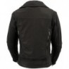 Milwaukee Leather Damen Motorradjacke Vented