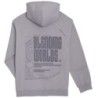 "Unlocked Hoodie" Kapuzenpullover grau von Knossi Größen:XXL