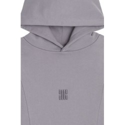 "Unlocked Hoodie" Kapuzenpullover grau von Knossi Größen:XXL