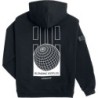 "Limitless Hoodie" Kapuzenpullover schwarz von Knossi Größen:XXXL