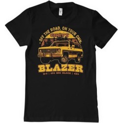 Chevrolet Offizielles Lizenzprodukt Chevy Blazer Off The Road Herren-T-Shirt Größen:XXL