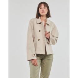 ONLAPRIL SHORT TRENCHCOAT CC Beige Size:M in stock