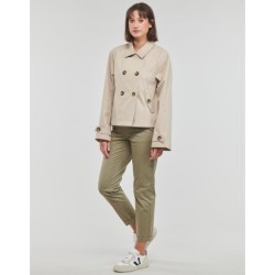 ONLAPRIL SHORT TRENCHCOAT CC Beige Size:M in stock