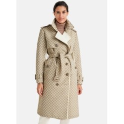 Trenchcoat mit edlem M-Logo-Jacquard,Größe:40