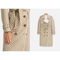 Trenchcoat mit edlem M-Logo-Jacquard,Größe:40